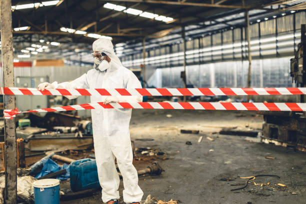 Professional Unattended Death Cleanup technician working in Southampton, PA